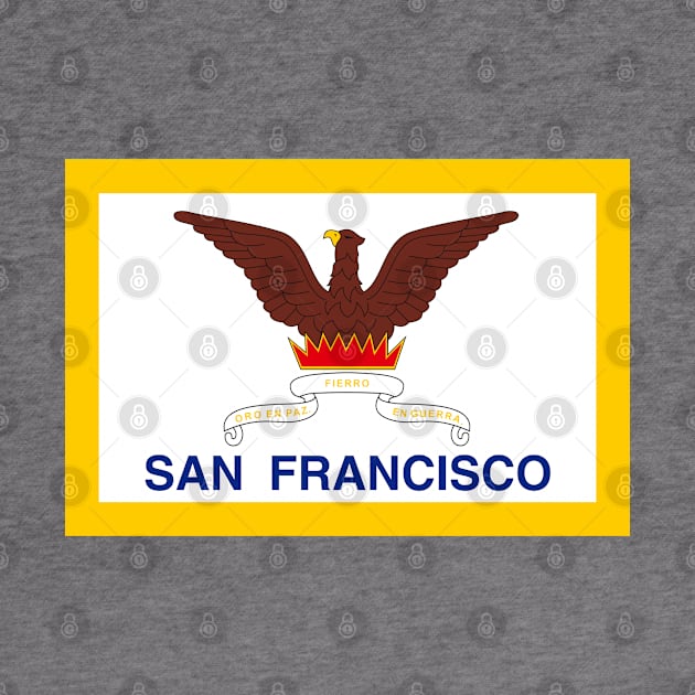 Flag of San Francisco, California by brigadeiro